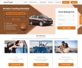 Driveassists.com(Drivers Hourly Permanent Corporate Outstation Airport) Screenshot