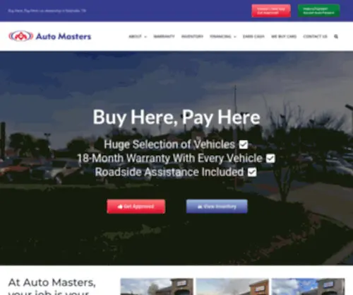Driveautomasters.com(Nashville, Smyrna, Franklin, Madison, Thompson Lane) Screenshot
