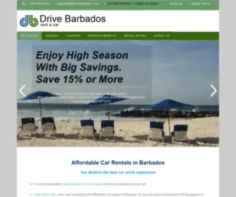Drivebarbados.com(Car rental in Barbados) Screenshot