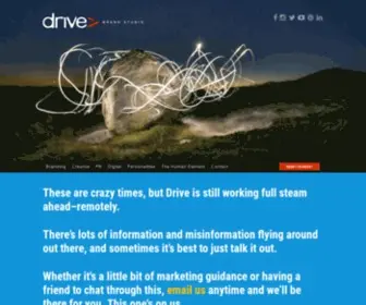Drivebrandstudio.com(Branding, Creative, PR and Digital Marketing Agency) Screenshot