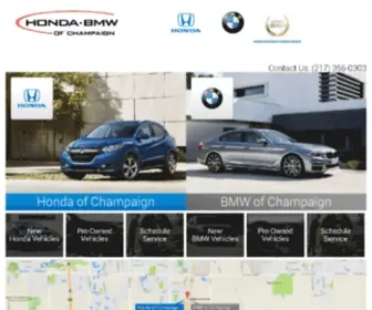 Drivechampaign.com(Twin City BMW and Honda) Screenshot