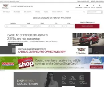 Driveclassiccadillac.com(New & Pre) Screenshot