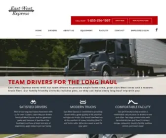 Driveeastwest.com(Drive East) Screenshot