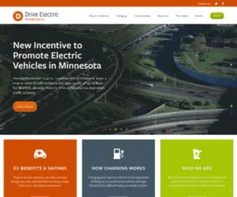 Driveelectricmn.org(Drive Electric MN) Screenshot