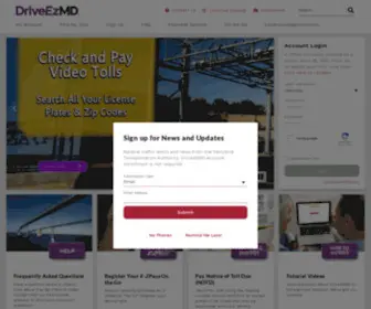 Driveezmd.com(Maryland e) Screenshot