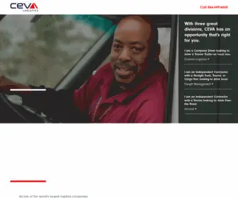 Driveforceva.com(Drive for CEVA) Screenshot