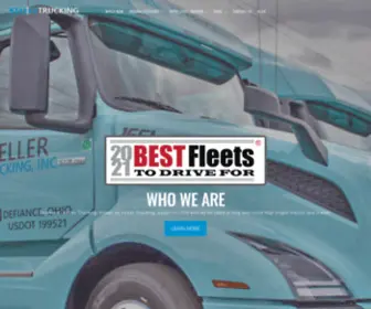 Driveforkeller.com(Keller Trucking) Screenshot