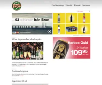 Driveinbottleshop.dk(Välkommen till Drive in Bottleshop) Screenshot