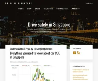 Driveinsg.com(Drive In Singapore) Screenshot