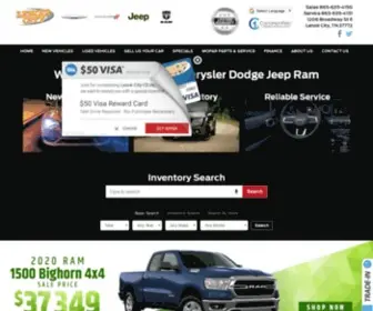 Drivelenoircity.net(Lenoir City Chrysler Dodge Jeep RAM) Screenshot