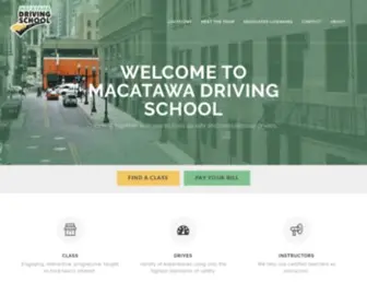 Drivemacatawa.com(Macatawa Driving School) Screenshot