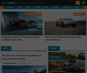 Drivemag.com(DriveMag Cars) Screenshot