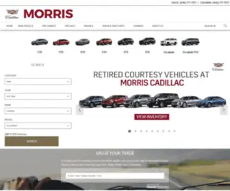 Drivemorriscadillac.com(Morris Cadillac) Screenshot
