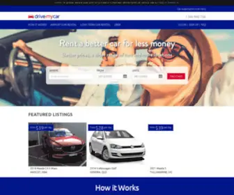 Drivemycar.com.au(Car Hire) Screenshot
