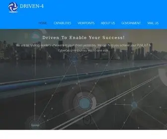 Driven-4.com(Digital Transformation Solutions & Consulting Services Company) Screenshot