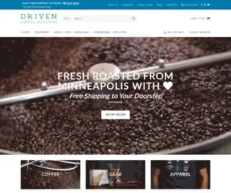 Drivencoffee.com(Driven Coffee Roasters) Screenshot