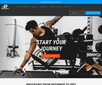 Drivenfit.com(Tampa Personal Trainers) Screenshot