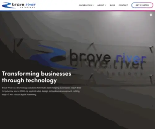 Driveninternetmarketing.com(Brave River) Screenshot