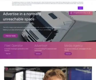 Drivenmedia.co.uk(Specialists in Truck Advertising) Screenshot