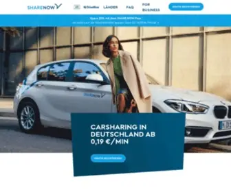 Drivenow-Gutschein.com(Carsharing in Deutschland mit SHARE NOW) Screenshot