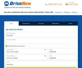 Drivenow.com.au(Drivenow) Screenshot