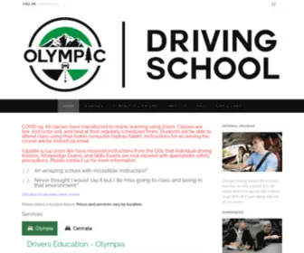 Driveolympic.com(Olympic Driving School) Screenshot