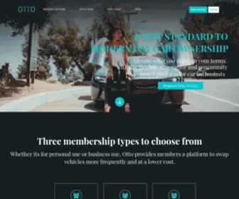 Driveotto.com(The Future of Driving) Screenshot