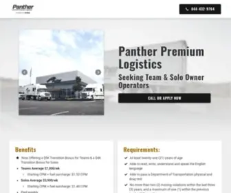 Drivepanther.com(Panther) Screenshot