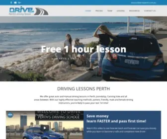 Driveperth.com.au(Driving lessons perth) Screenshot