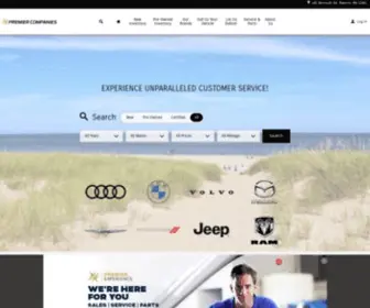 Drivepremier.com(Premier Companies) Screenshot