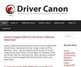 Driver-Canon.org(Driver Canon) Screenshot