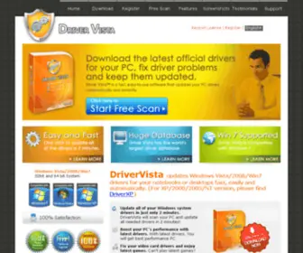 Driver-Vista.com(Automatic Download & Update Drivers For Windows) Screenshot