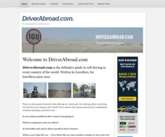Driverabroad.com(Driver Abroad) Screenshot