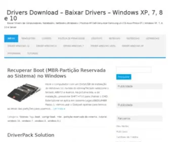 Driverdownload.com.br(Driver Download) Screenshot