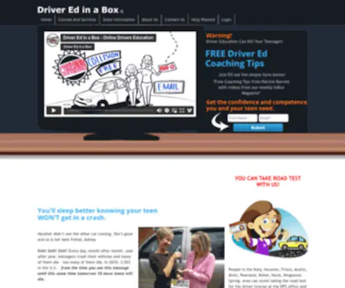Driveredinabox.com(Driveredinabox) Screenshot