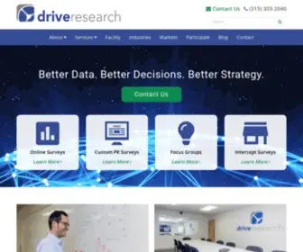 Driveresearch.com(Drive Research) Screenshot