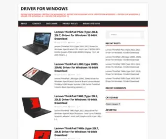 Driverforwin.com(Driver for Windows) Screenshot