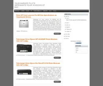 Drivergratuit.com(Telecharger Pilote Imprimante Pour Windows et Mac) Screenshot