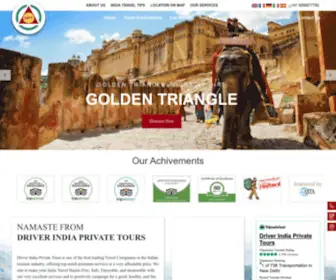 Driverindiatour.com(Travel Magical India with DIPT) Screenshot