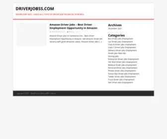 Driverjobss.com(Driver Jobs 2022) Screenshot