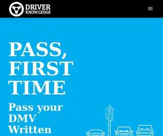 Driverknowledge.com(DMV Test. Take on) Screenshot