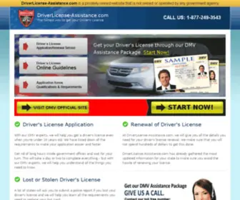 Driverlicense-Assistance.com(Driverlicense Assistance) Screenshot