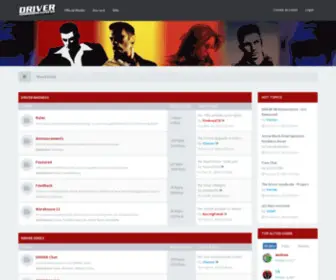 Drivermadness.net(Index page ) Screenshot