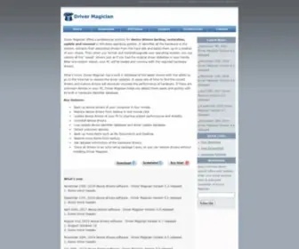 Drivermagician.com(Driver Magician) Screenshot