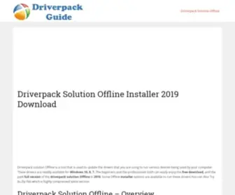Driverpackguide.com(Driverpack Solution Offline Installer 2020 Download) Screenshot