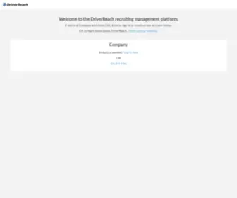 Driverreachapp.com(DriverReach) Screenshot