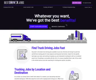 Driverrecruiting.com(Finding your next trucking job) Screenshot