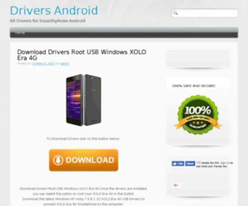 Drivers-Android.com(Drivers Android) Screenshot