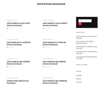 Drivers-Asus.com(ASUS Drivers Download) Screenshot