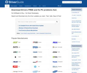 Drivers.net(Windows Driver Download and Update) Screenshot